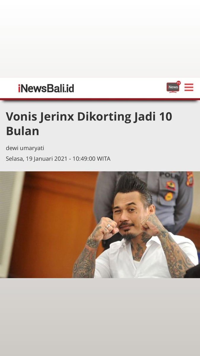 Adi_suhu's tweet photo. Sehat terus Pak De, doa terbaik buatmu Pak De @jrxsid
.
Setelah JPU mengajukan banding, hukuman JRX SID Berkurang dari 14 bulan menjadi 10 bulan.
Terimakasi @gendovara @gendolawoffice
.
#kamibersamajrx
#bebaskanjrxsid
#savejrxsid https://t.co/fXfxvLaOka