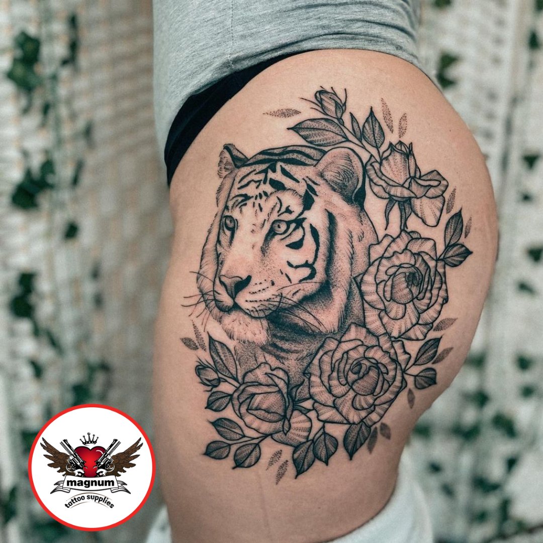 101 Best Tiger Flower Tattoo Ideas That Will Blow Your Mind  Outsons