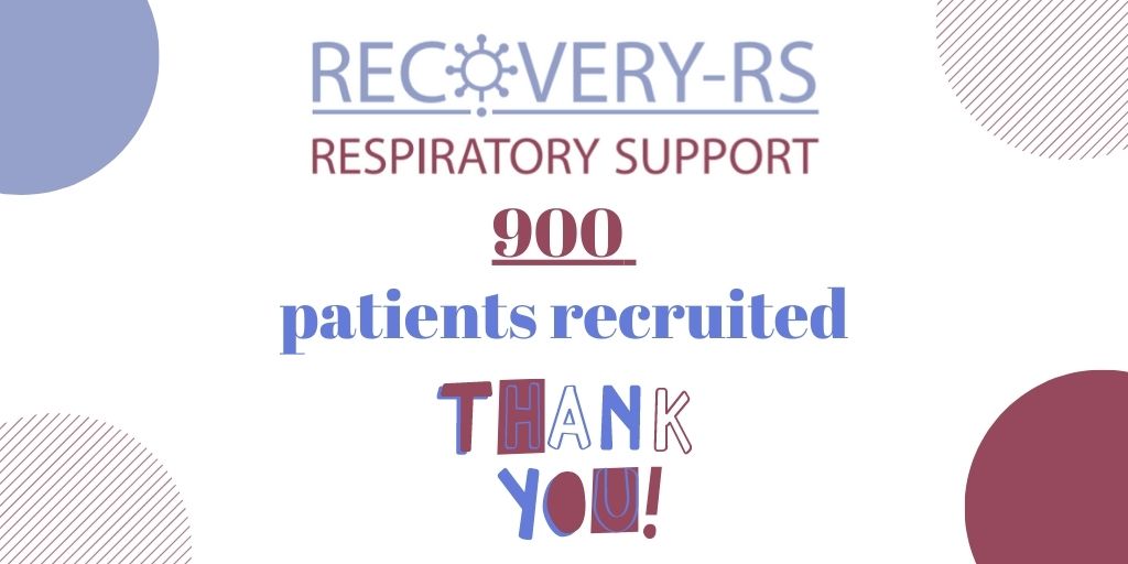 RECOVERY-RS (@recovery_rs) on Twitter photo 9⃣0⃣0⃣ patients in total have now been recruited. 200 patients have been recruited since the start of the year which is a phenomenal achievement. Thank you to patients and families for your generosity and to our sites for your hard work! @CRN_WMid <a href="/WarwickCTU/">Warwick CTU</a> <a href="/EPPiC_Warwick/">EPPiC Warwick</a> 9⃣0⃣0⃣ patients in total have now been recruited. 200 patients have been recruited since the start of the year which is a phenomenal achievement. Thank you to patients and families for your generosity and to our sites for your hard work! @CRN_WMid <a href="/WarwickCTU/">Warwick CTU</a> <a href="/EPPiC_Warwick/">EPPiC Warwick</a>