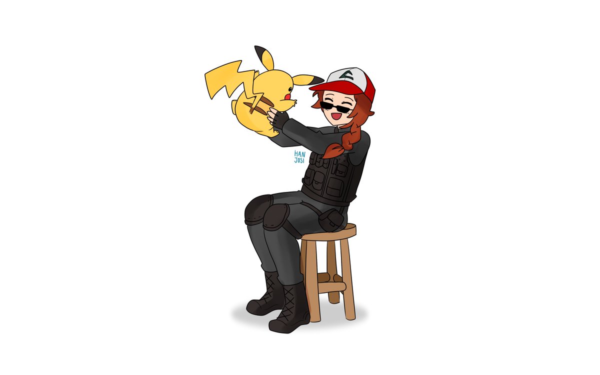 hanjosi's tweet photo. R6 x POKEMON [ALL] ✨

Here's a compilation of all the #pokemon #R6 crossovers I did... ft a small new doodle! 😂

Hope you guys like it! 🤗♥️ https://t.co/YFixv8B6zS