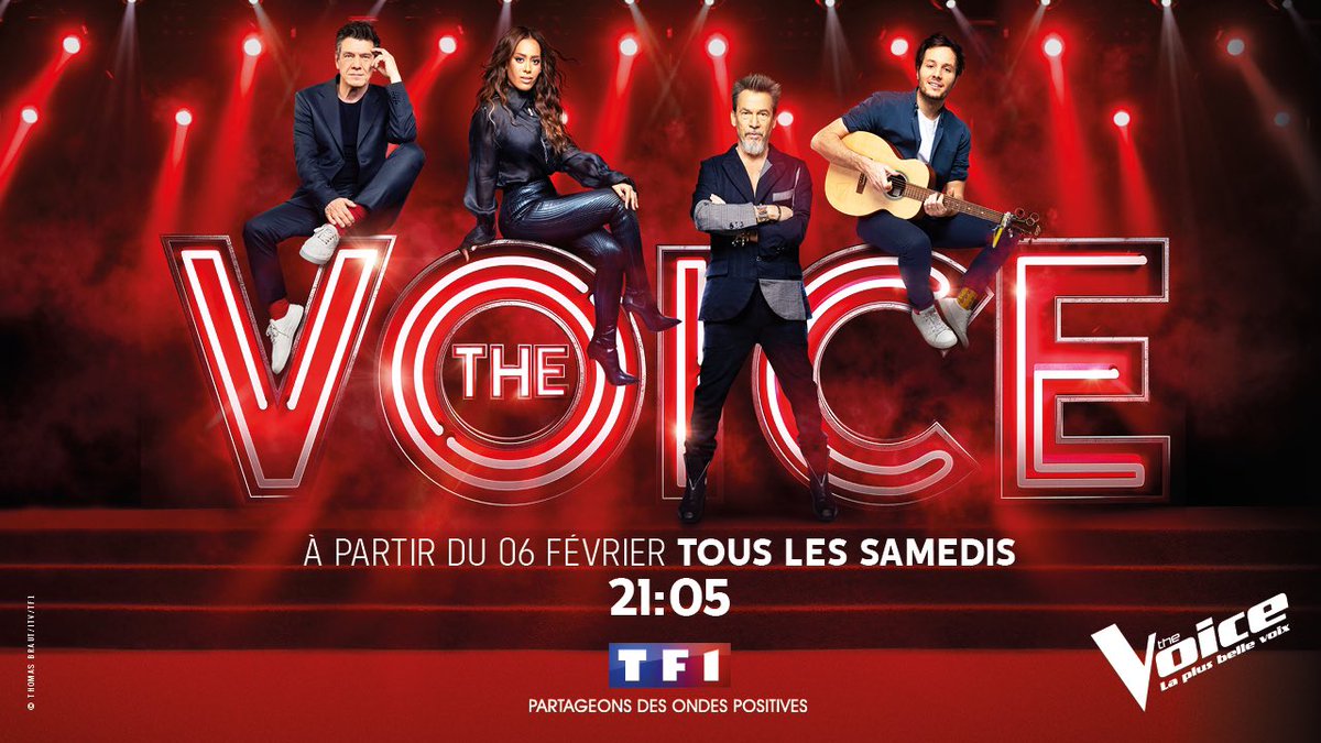TF1Pro's tweet photo. #Evenement 
 
#TheVoice est de retour avec une nouvelle équipe de #Coachs, des règles inédites, des invités prestigieux &amp; une toute nouvelle étape
 
RDV à partir du Samedi 6/02 sur @TF1 avec @nikosaliagas @amel_bent @VianneyMusique @florentpagny @LavoineOfficiel 

@TheVoice_TF1 https://t.co/FZll9QwK0w
