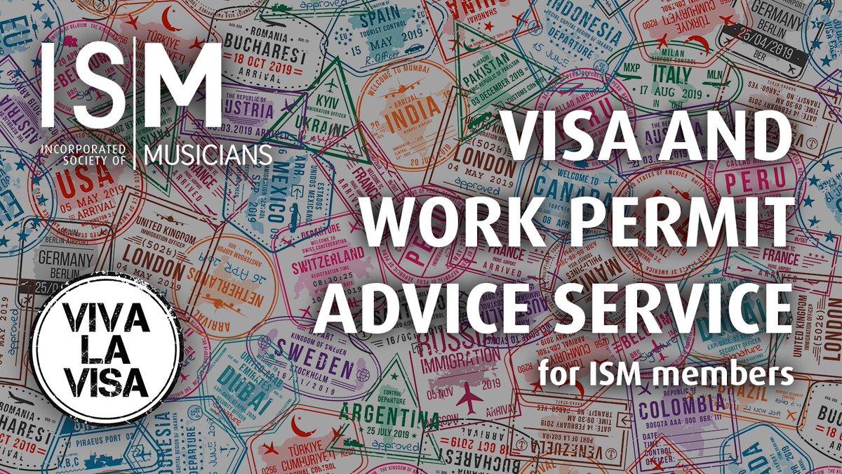 🧳 New: Visa and work permit advice service 🧳
ISM members can now access free 30-minute consultations from our partners and experts in worldwide visa and work permit procurement, <a href="/itsvivalavisa/">Viva La Visa</a>, to help you navigate your next tour.

Find out more: loom.ly/soRzRKA
