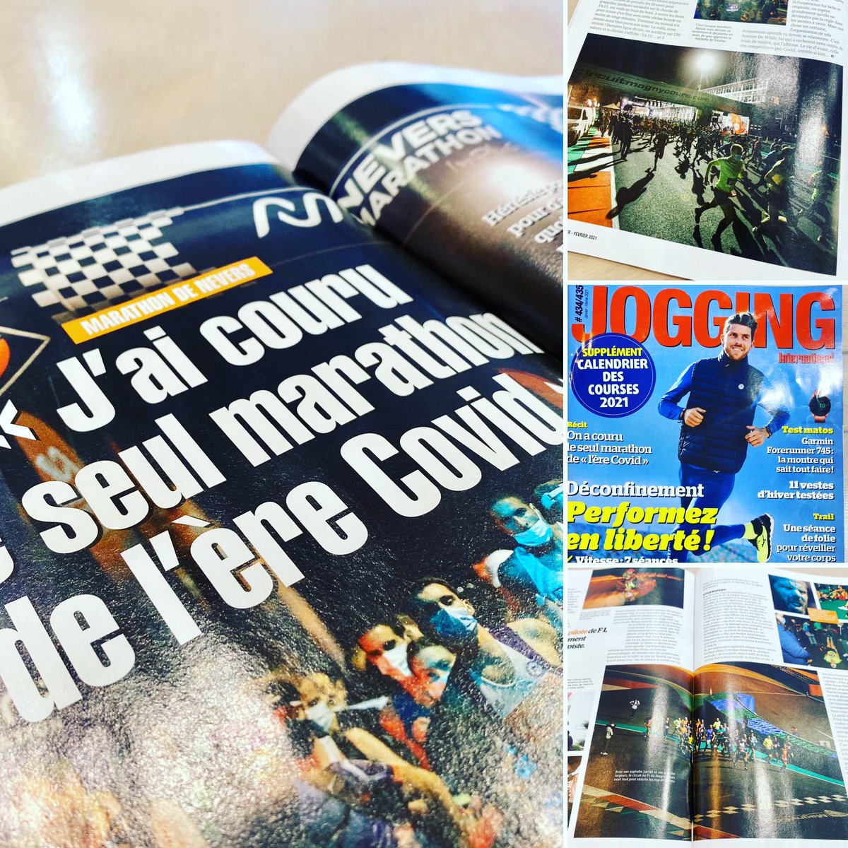neversmarathon's tweet photo. Dans les kiosques ! 😍

En ce moment 9 pages consacrées au Nevers Marathon by @maboutiqueplus en dans @JoggingInter ! 🗞 

#neversmarathon #nevers #marathon https://t.co/WPbYuGCvOS