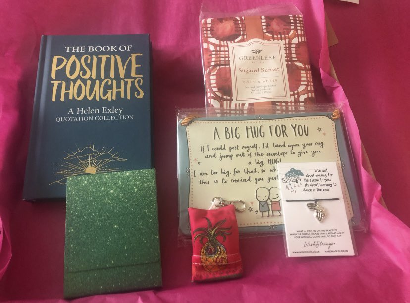 FionaWatson_'s tweet photo. Thank you @welovemooch for putting together this cute little hug in a box. The perfect gift to send to anyone in need of a lockdown pick me up. Quick delivery and box can be made for the person💗💛💖💛 #supportlocal #SupportSmallBusinesses https://t.co/MIA1mJfosG