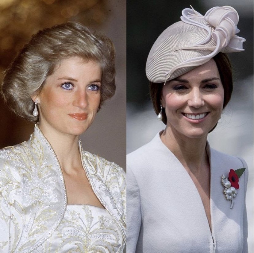 2. Collingwood Pearl Earrings: diamonds and pearls. Collingwood jewellers gave Princess Diana these pearl earrings as a wedding gift 