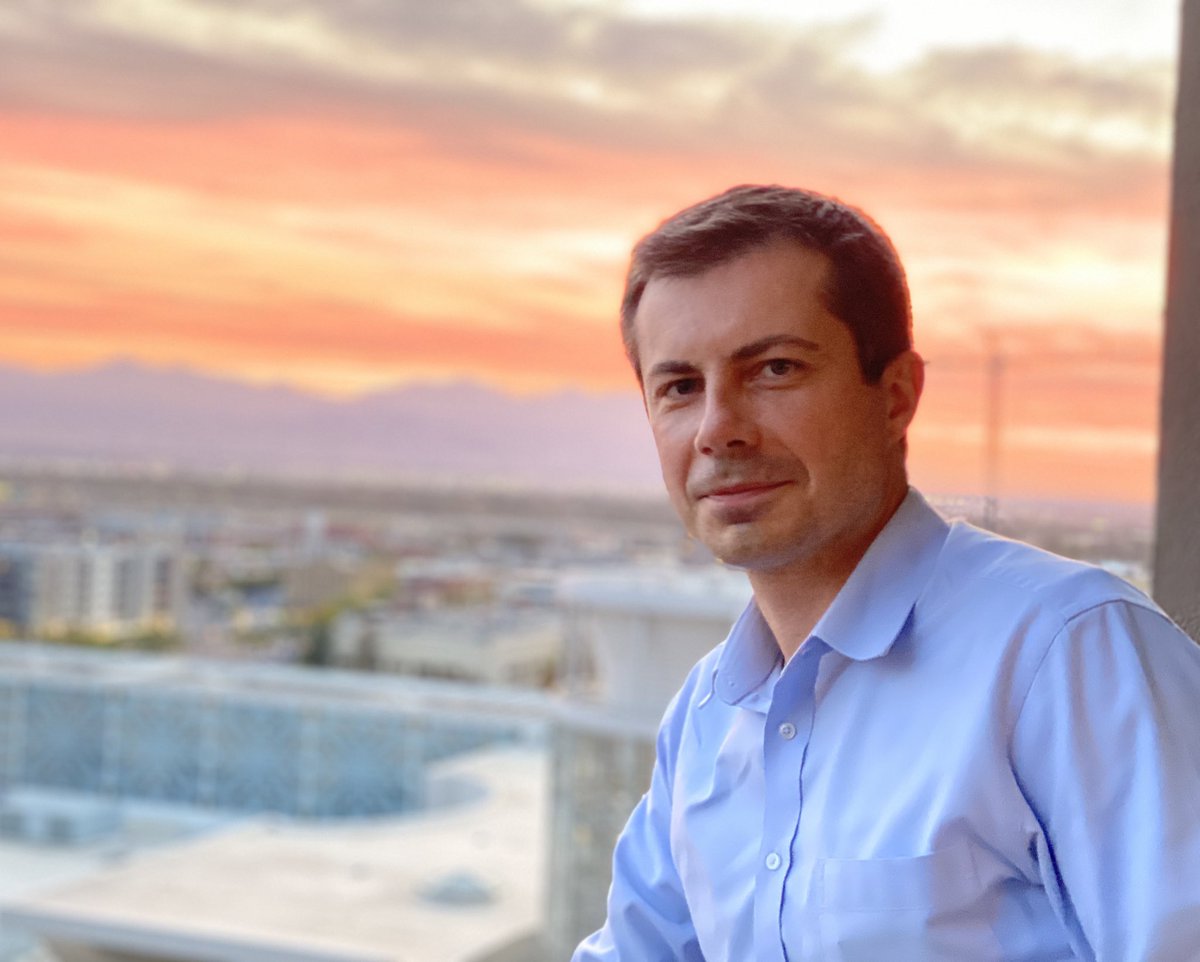 Chasten's tweet image. Happy Birthday, @PeteButtigieg! You’ve had quite the year. Here’s to all of the adventures and excitement this next one will surely bring.