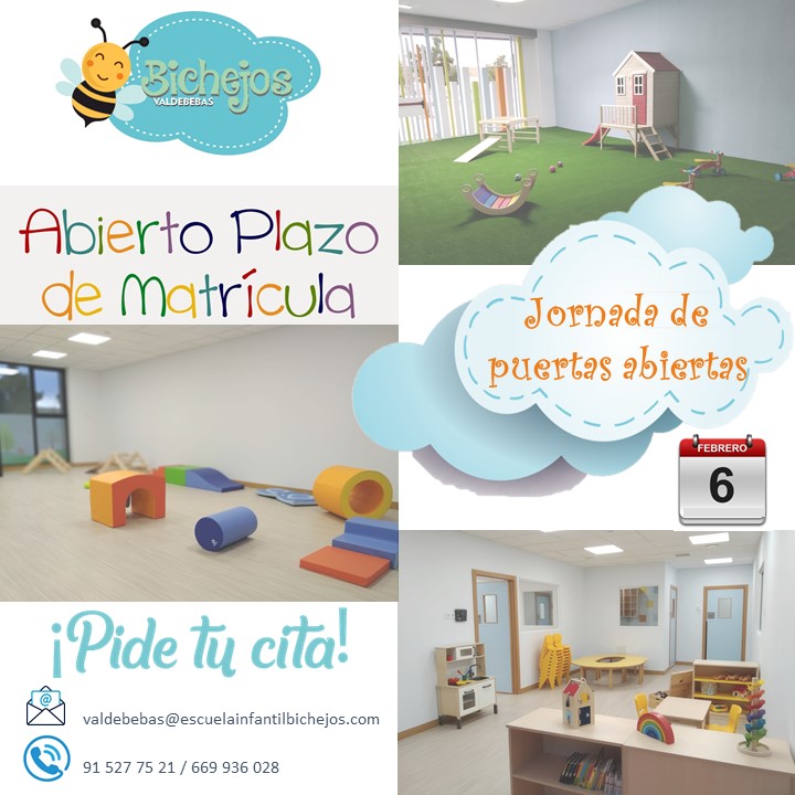 El próximo día 6 de febrero tendremos nuestro día de puertas abiertas y abriremos el periodo de matriculación para el próximo curso. Este año, por las circunstancias, será necesario reservar cita. ¡Te esperamos!