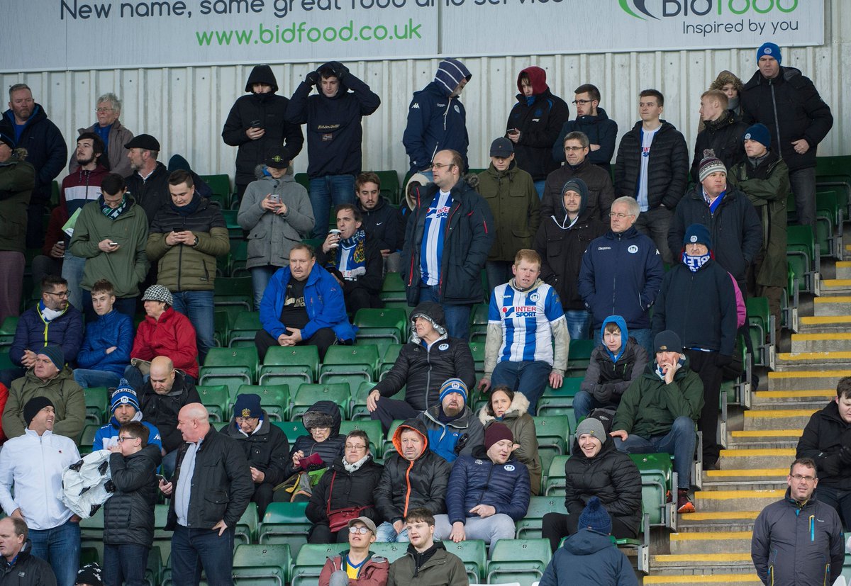 PKendrickWIG's tweet photo. Putting a gallery together for tomorrow's paper, Plymouth away three years ago to the day...fair play to each and every #wafc fan who made the trip...few familiar faces on show...@ChezCon69 @Eclipse12002 get where water doesn't! https://t.co/Imq7QkPvXY