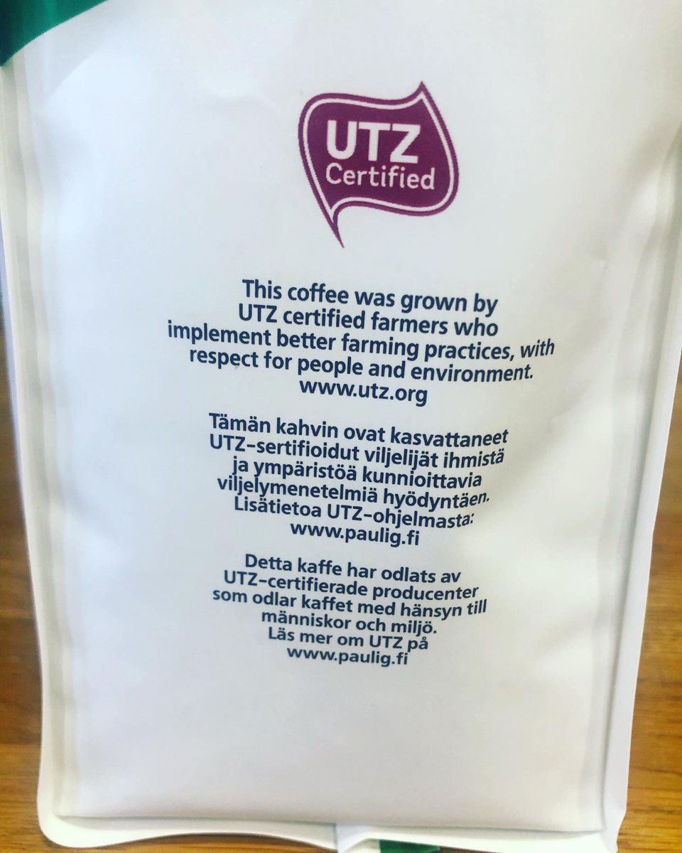 VastustamatonV's tweet photo. Vastuullista kahvia💚 @Pauliggroup 

#utzcertified 
#sustainblycertified
#vastuullisuus
#sustainability
#vastustamatonvastuullisuus 
#💚
#✅ https://t.co/kbl656LWEM
