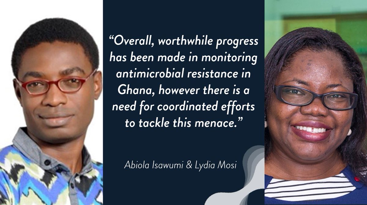 gardp_amr's tweet photo. Find out why monitoring bacteria present in hospital environments is important in the fight against #AMR in Ghana. Read the Antimicrobial Viewpoint from Abiola Isawumi and Lydia Mosi. Link here: https://t.co/hQoyRncWks #WakeUptoAMR #StopSuperbugs https://t.co/9zVCM54YXK