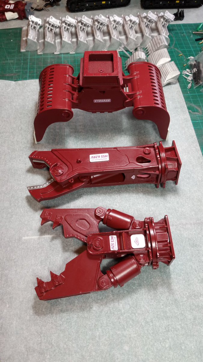Gaz520's tweet photo. A few samples of the new HYDRARAM 1:20 scale models, more info soon. https://t.co/kZav7ox7Tu
