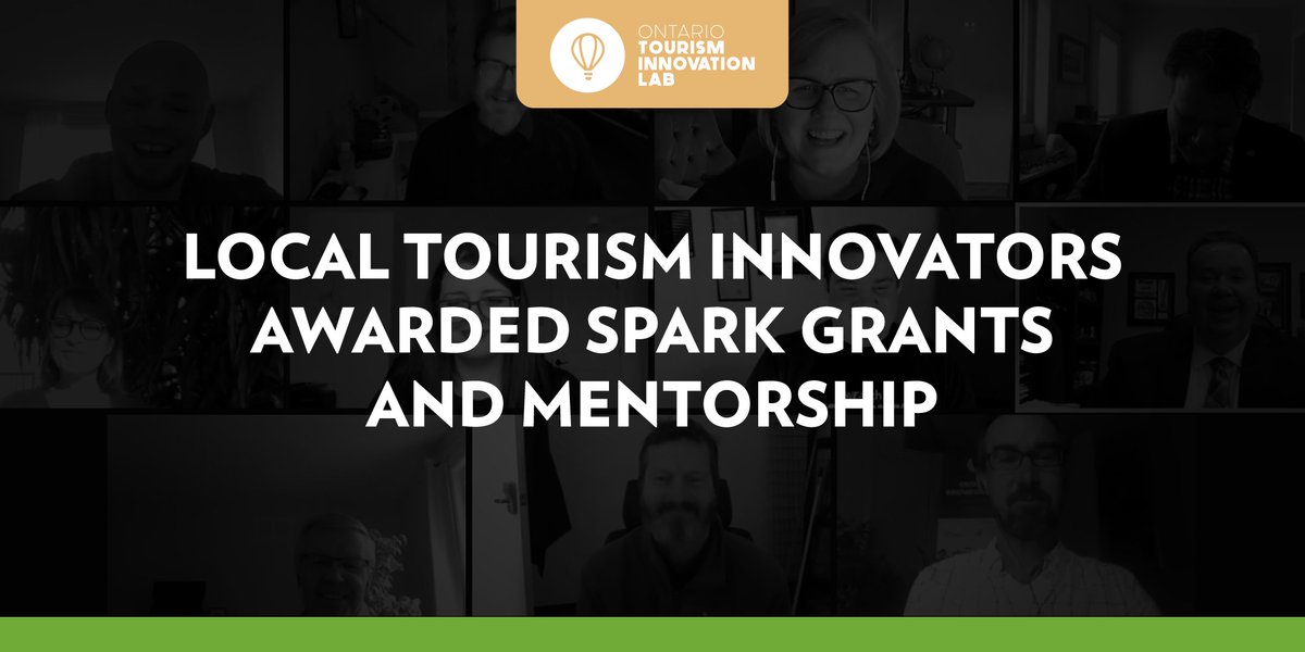 ICYMI: Three local tourism innovators each awarded $3,000 grant and a tourism mentorship to help take their new tourism ideas to the next level of development.

➡️ bit.ly/3ik41NI

#YQG #Tourism #Innovation #Partnership