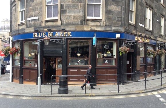 Pubs I Miss#21 The Blue Blazer, EdinburghOn the well worn path between Lothian Road and the Grassmarket sits this proper gem of a pub. Cosy, traditional and with a rotating complement of cask ales - come August it's a welcome respite from the garish excesses of the fringe.