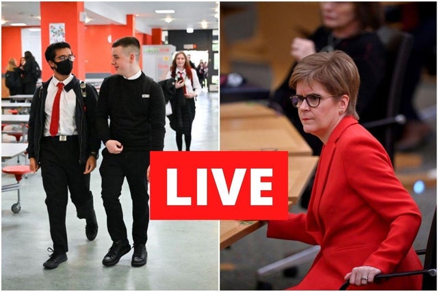 Nicola sturgeon updates Holyrood on back-to-school plans for Scottish children edinburghnews.scotsman.com/health/coronav…