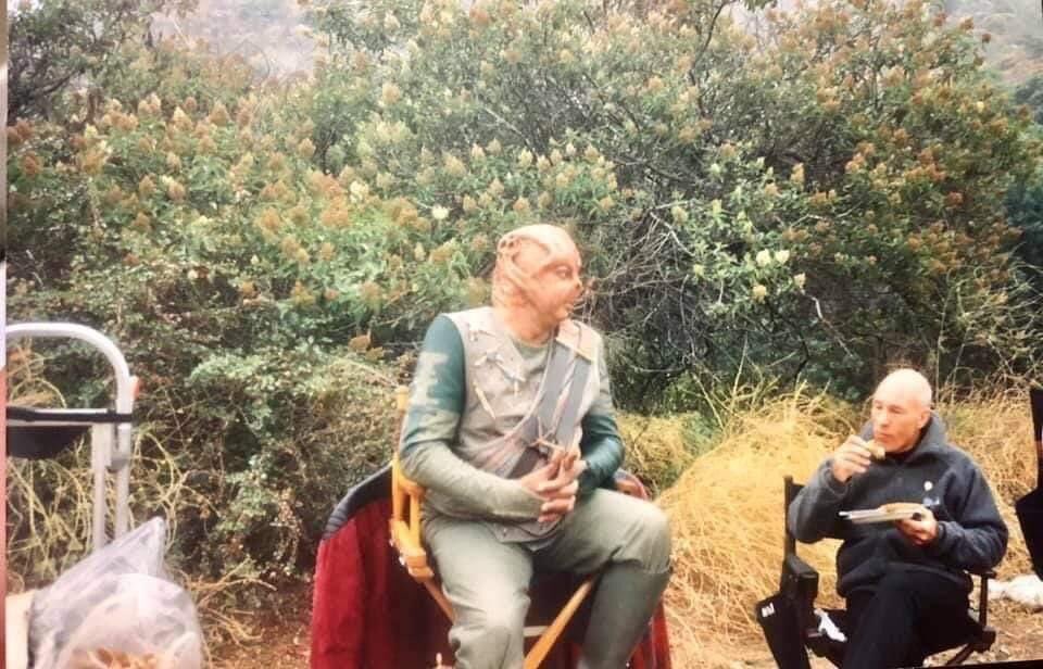 Darmok and jalad at lunch   #StarTrekTNG