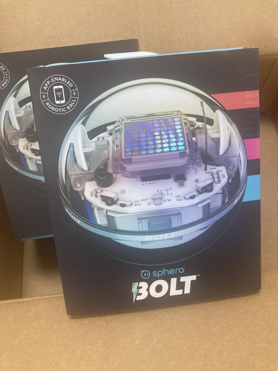 Big THANK YOU to the generous donors and <a href="/DonorsChoose/">DonorsChoose</a> who gave to our Robots Rock project! We can’t wait to get started! <a href="/SpheroEdu/">Sphero Education</a> #codingforkids