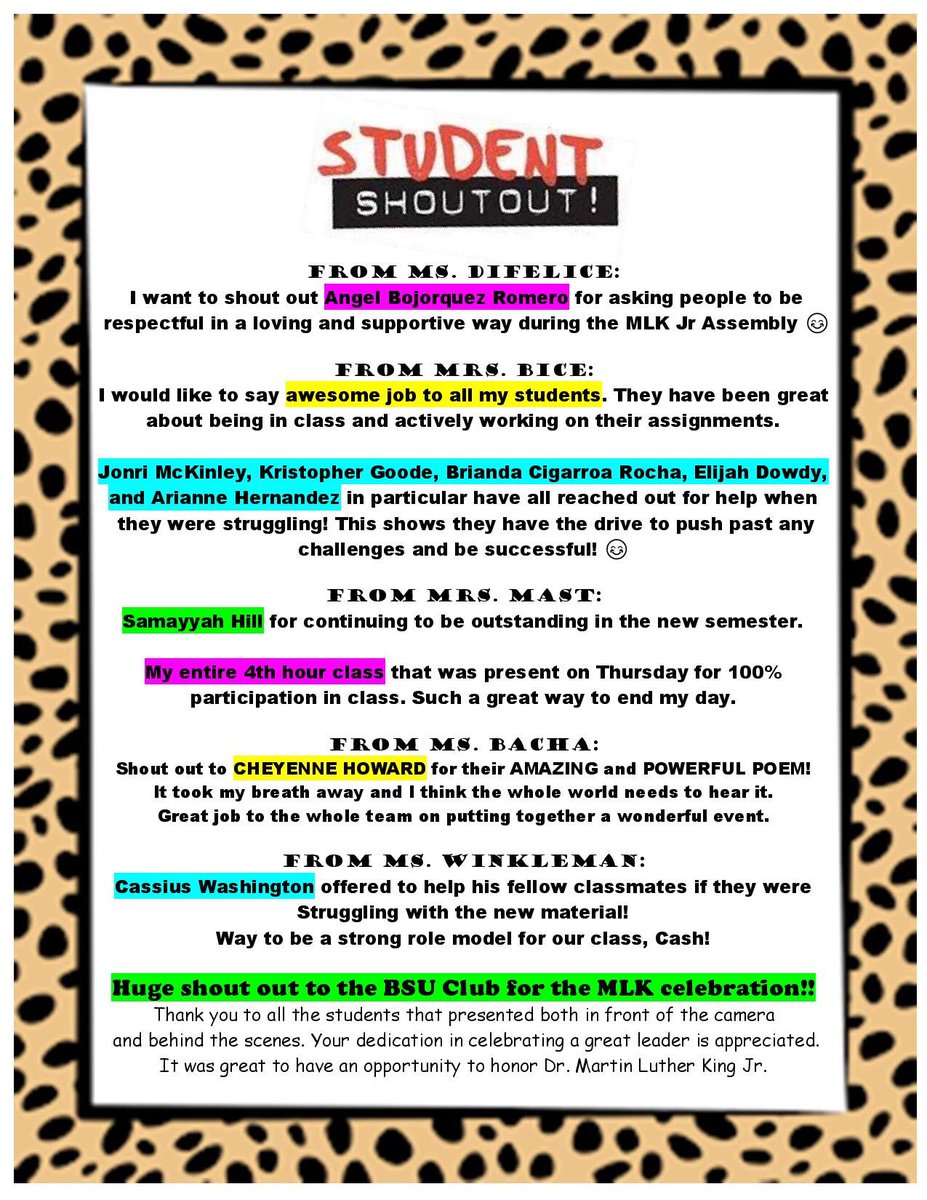 SouthMountainHS's tweet photo. Our Jags are amazing! Checkout our Senior Spotlights πΈ #jagsconnected https://t.co/4iPnOpEcrb