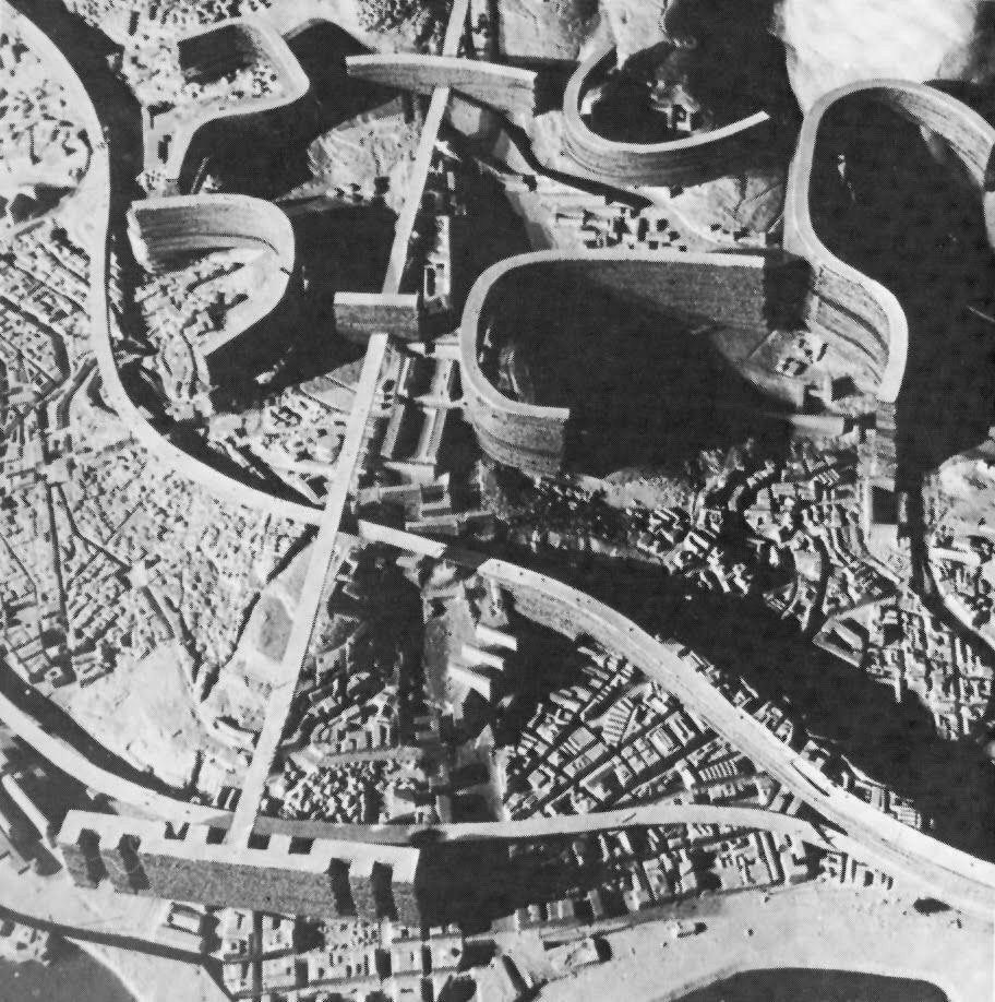 kohantoys's tweet image. No hay que olvidar que Le Corbusier hizo lo suyo en Argel con su plan Obus,temprano como en 1930