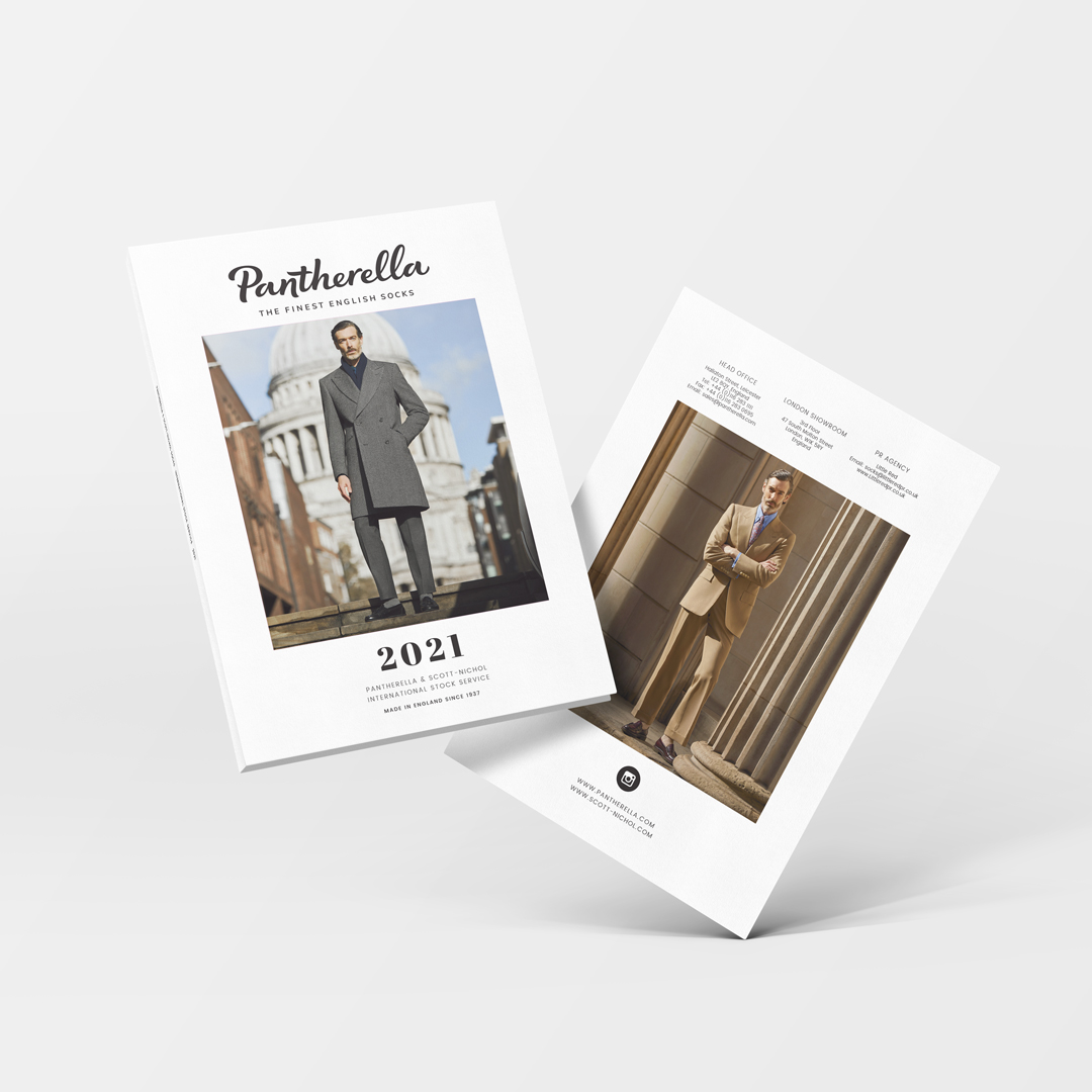 dbc_agency's tweet photo. Whilst @GreggAWallace gets to grips with socks at a factory in Leicester, we had the pleasure of creating the latest @Pantherella  brochure for our new client. 💚

If you haven't seen "Inside the Factory" yet then head over to https://t.co/ozPYUNCvsY https://t.co/1PLEvOF8lY