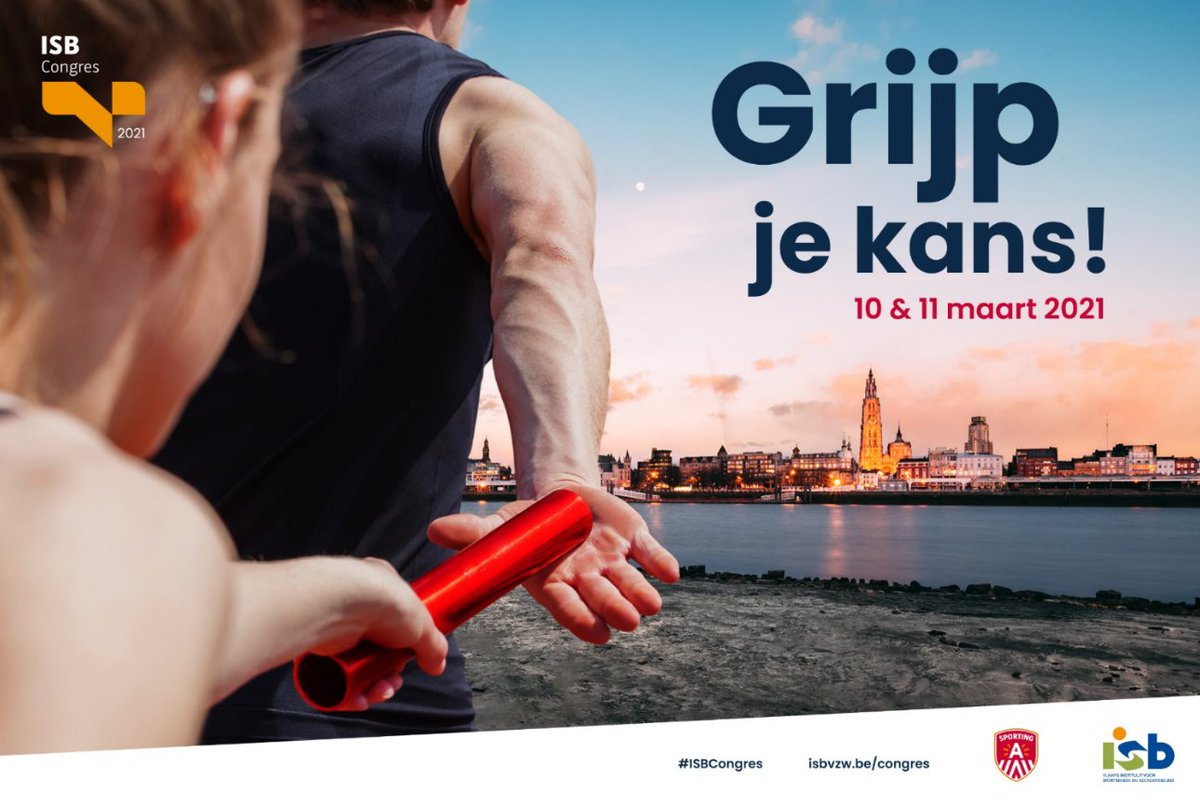 NetwerkLokSport's tweet photo. 📣 ISB-Congres 2021 / Grijp je kans! / 10 &amp; 11 maart 2021 📣
Het ISB-Congres 2021 focust op kansen die zijn ontstaan &amp; op kansen die lokale besturen hebben gegrepen. Grijp jij ook je kans om deel te nemen aan het eerste digitale #ISBCongres? Meer info via https://t.co/sufTJ3cytT. https://t.co/XgLMpBYhev