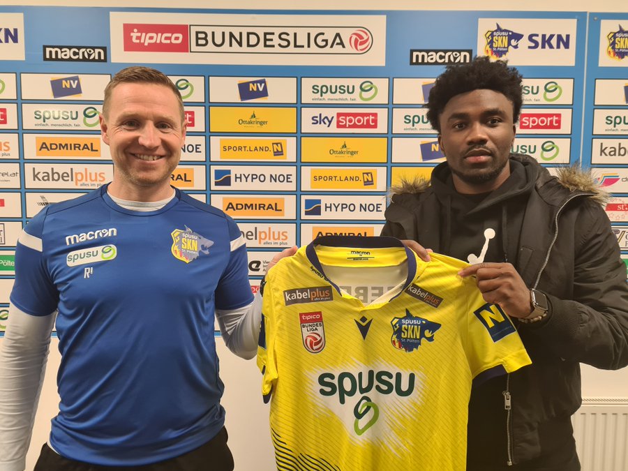 Red Bull Hub (@redbullhub) on Twitter photo OFFICIAL: St. Pölten have signed Samuel Tetteh (24) on loan from Red Bull Salzburg until the end of the season.
📷: <a href="/SKNStPoelten/">SKN St. Pölten</a> #RBSalzburg OFFICIAL: St. Pölten have signed Samuel Tetteh (24) on loan from Red Bull Salzburg until the end of the season.
📷: <a href="/SKNStPoelten/">SKN St. Pölten</a> #RBSalzburg