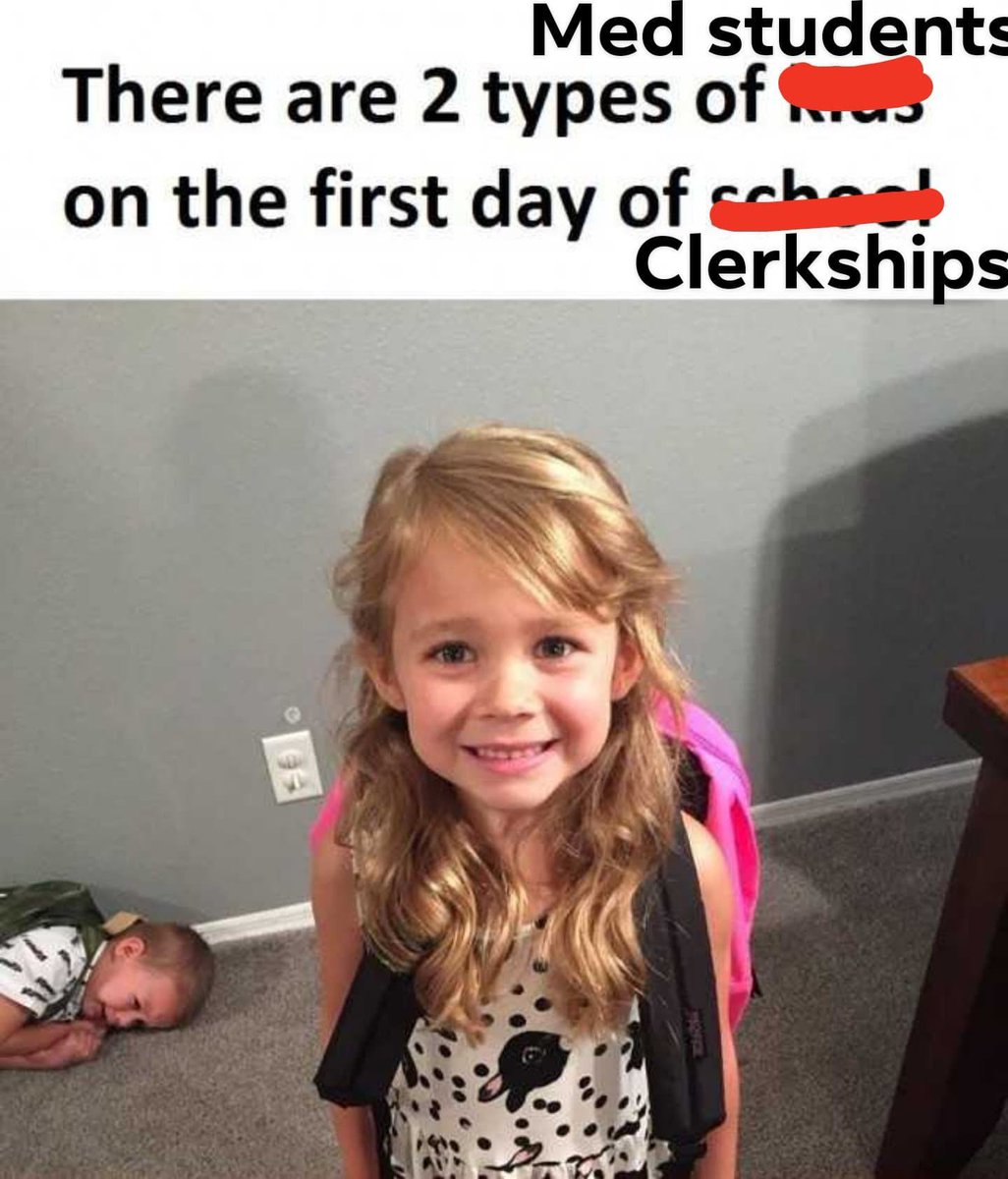 Good luck to our newest clerkship students on their first week on the wards! You’ve got this!