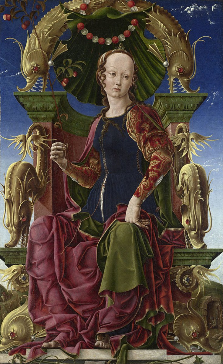 NationalGallery's tweet photo. Green scallop shells, mouth-watering cherries and golden dolphins, investigate Cosimo Tura's mythical goddess in our latest 10 minute talk with Imogen Tedbury: https://t.co/hfcgKxWC2r
This video is with thanks to @UKNikon, our Digital Content Partner. https://t.co/O4Igp1OYZs