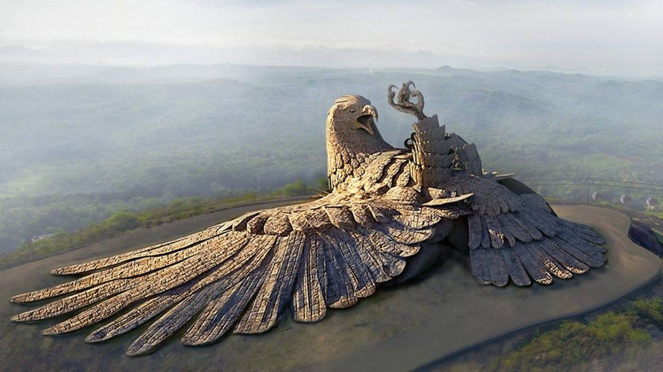 India In Jordan On Twitter Jatayu Earth S Centre Kollam Kerala Houses The Largest Functional Bird Sculpture In The World The Statue Inspired From The Story Of Jatayu In Ramayana Symbolizes The Protection Of twitter