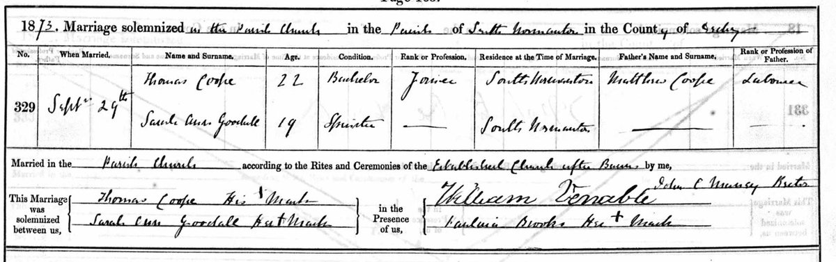 Tom Coupe (1851-1903) of Pilsley. Post on Caroline's Chronicles bit.ly/35UuJay #derbyshire #ancestryuk @BloggersHut #BloggersHutRT @BloggingBabesRT @GoldenBloggerz @BloggersTime