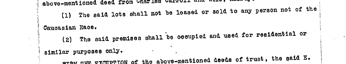 4/ By 1917, that block of 5th St NW—today known as Starr Hill—had nearly 3 decades of Black ownership, amidst a vast surrounding residential landscape that white residents were increasingly restricting through private Jim Crow covenants, preventing Black residents from moving in.