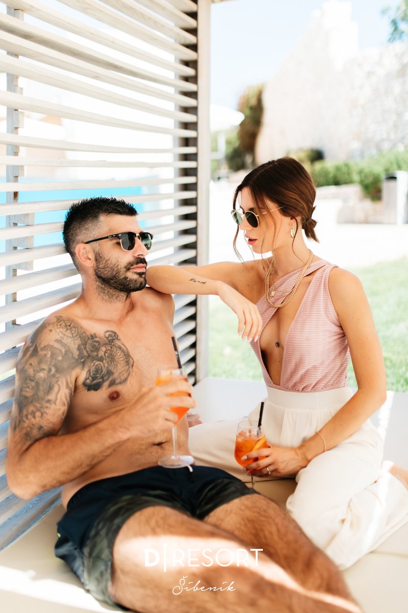 If you are thinking where to celebrate Valentine's day, we recommend secluded seaside of D-Resort Šibenik beautiful Villas. 💕