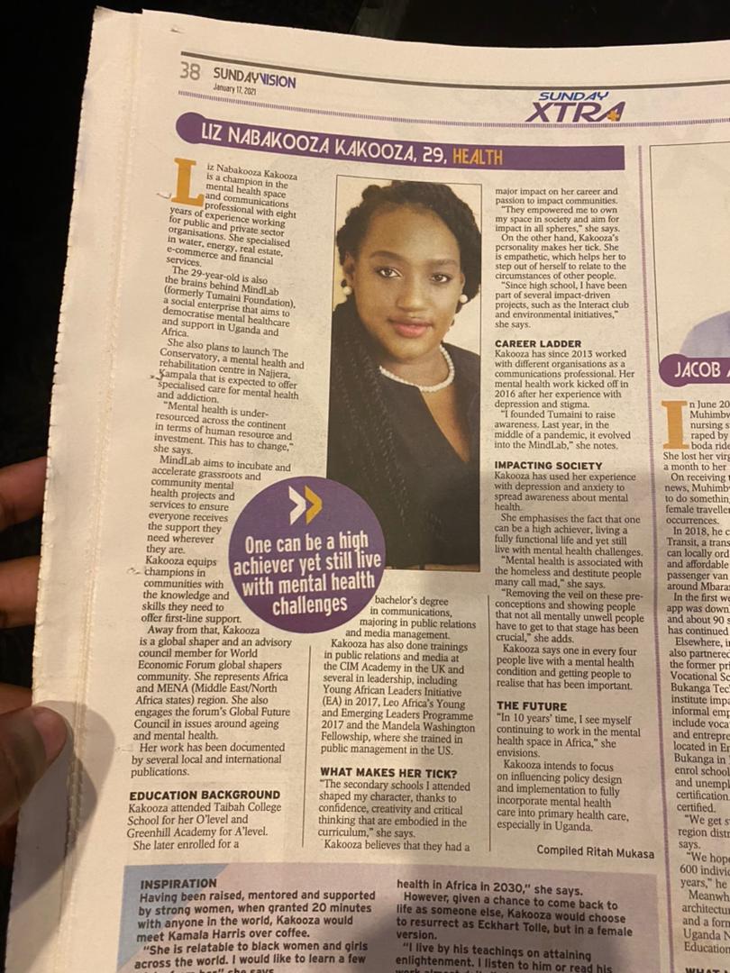 While we were in the bush in the medieval ages

#Top40Under40
#Mentalhealth
#MentalHealthAwareness
@mindlabafrica