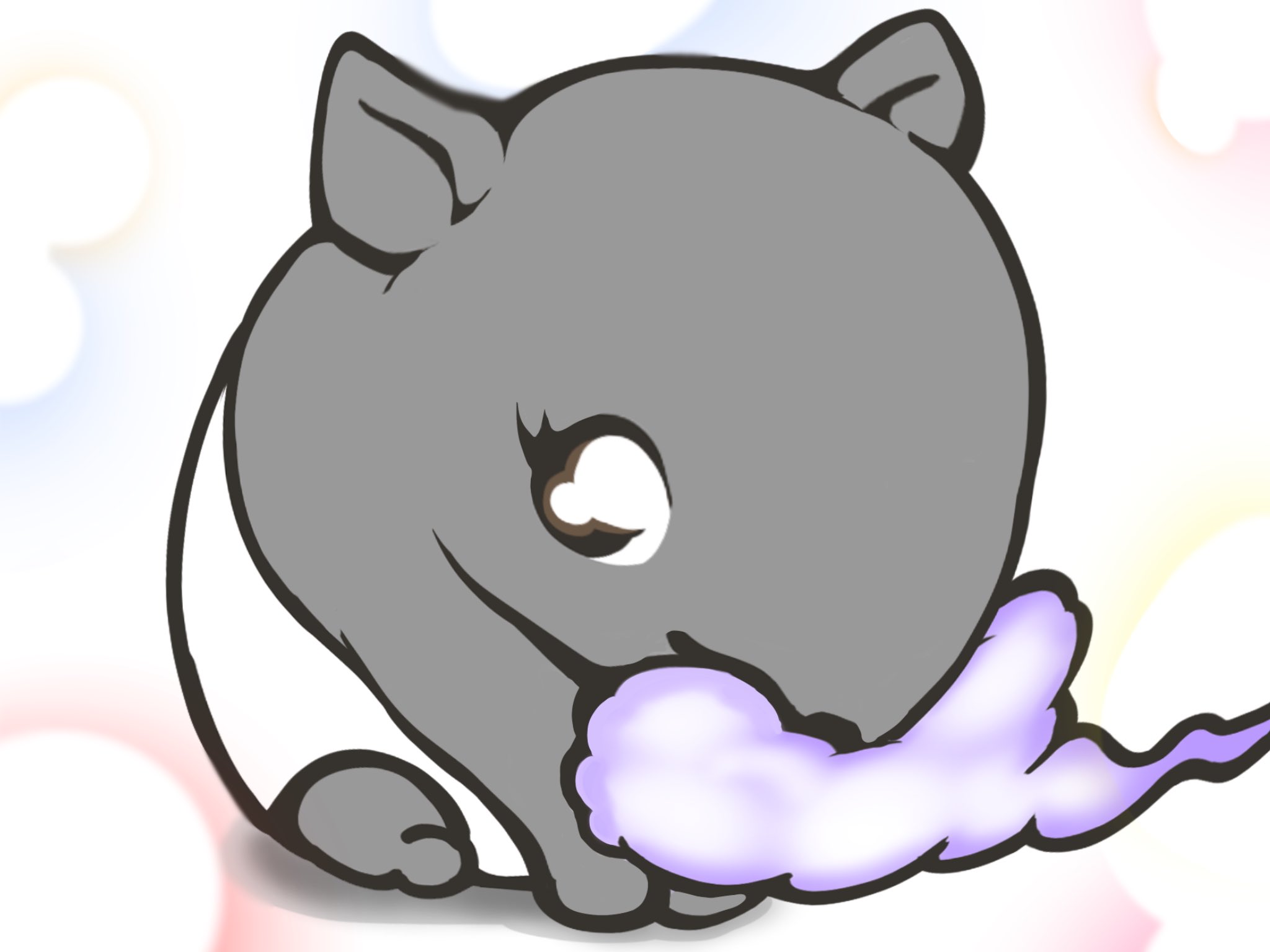 タムちゃん みんなの悪い夢をたべるんだ バクちゃん こちら夜更かしアニメ制作中 ﾟ ﾟ ﾋﾞｪｰ イラスト 絵描き 自作アニメ T Co Jl4nf7bmlz Twitter