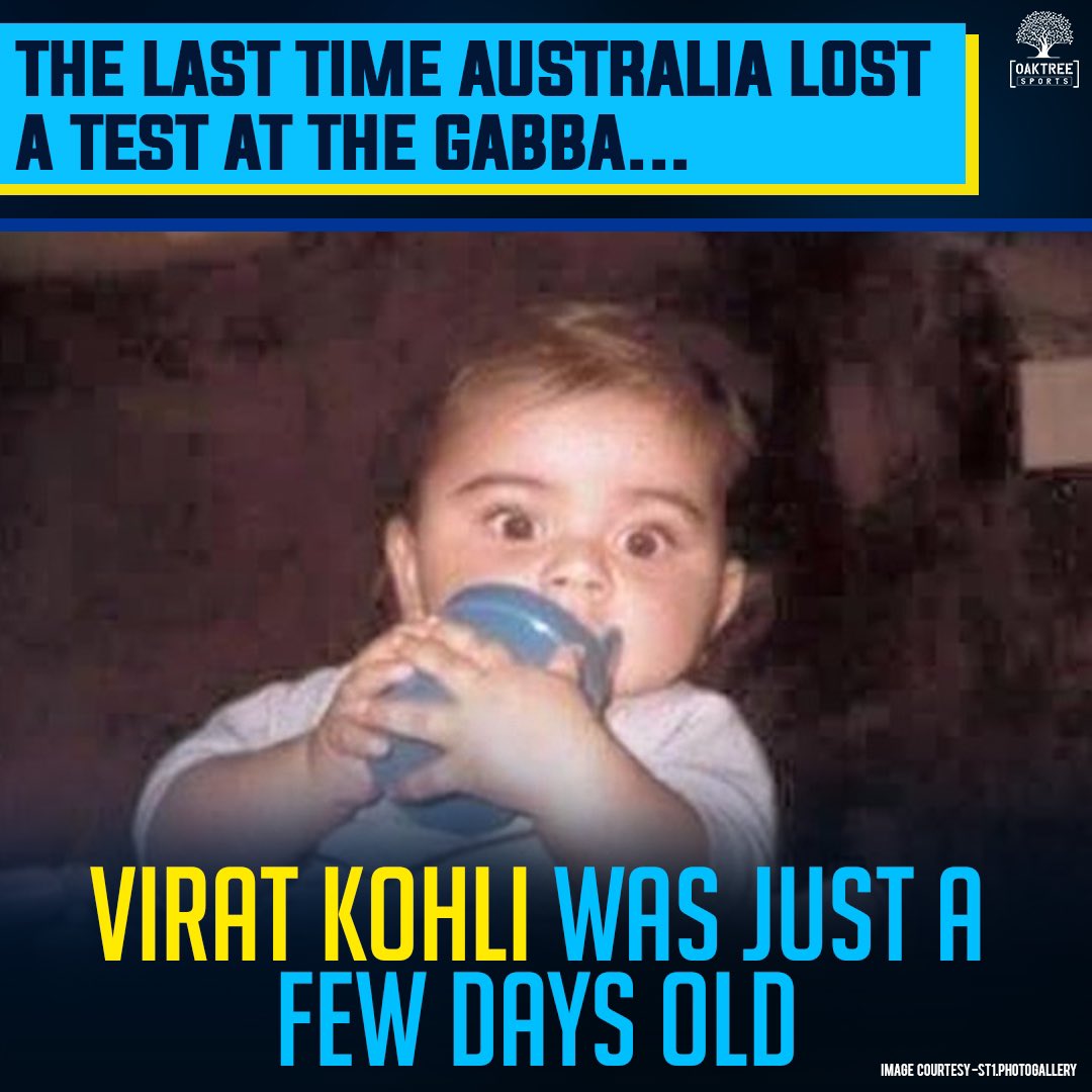  #SachinTendulkar was yet to play for India #ViratKohli was just a few days old