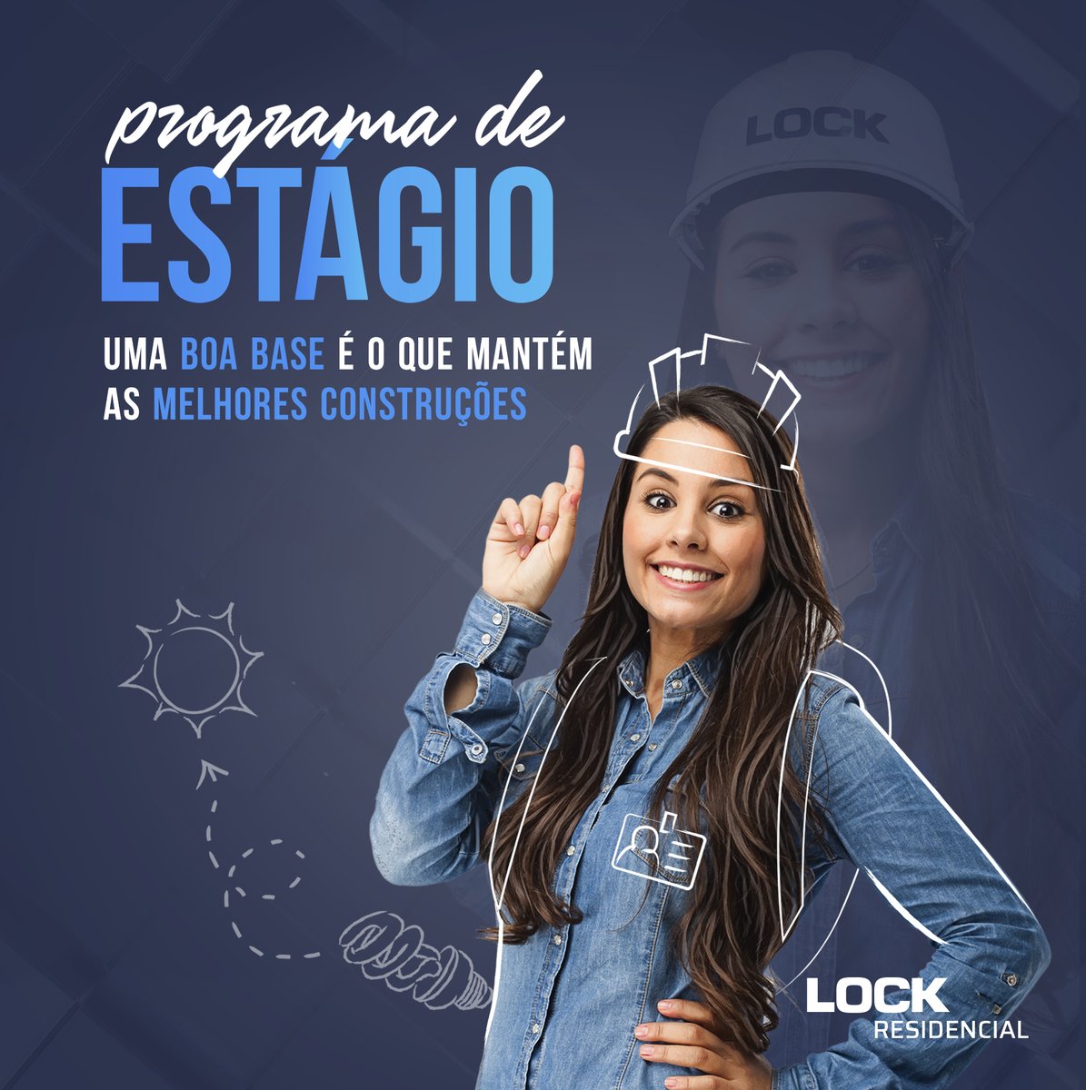 LockEngenharia's tweet photo. Você estudante de Arquitetura ou Engenharia Civil, já se inscreveu no programa de estágio da LOCK Residencial? 👀
.
As inscrições só poderão ser feitas até o dia 30/01 pelo site: https://t.co/hC7m67w7A8
.
#estagio #oportunidade
#engenharia #arquiteturaeurbanismo
#lockengenharia https://t.co/n41QbijDOb