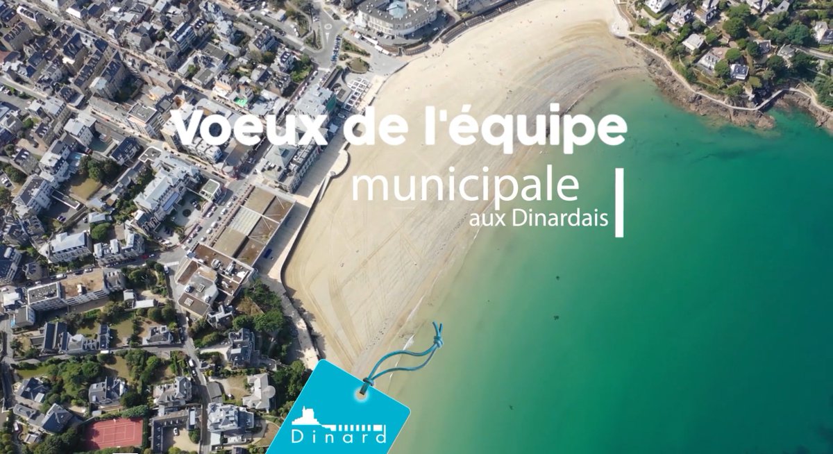 Villededinard's tweet photo. {Vie municipale} Visionnez les voeux vidéo d'Arnaud Salmon, Maire de Dinard, et de son équipe en cliquant ci-dessous : 
https://t.co/0WOOr5j9Es 
ou sur https://t.co/vcxMQIksZ4 
#voeux #Dinard https://t.co/zVb3T4zkjJ