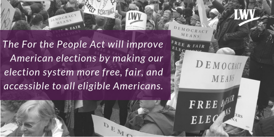 The Senate has announced that the #ForThePeopleAct will be the first bill introduced this year. This comprehensive set of democracy reforms will make our elections fairer and put power back into the hands of the people.

We applaud the Senate for prioritizing democracy with #S1.
