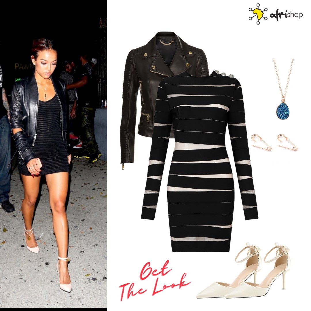 afrishopcom's tweet photo. Black is the simplest colour to accessorise for any date nights. We love these Karreuche Tran outfits so much.
Don’t forget, you get free shipping for purchases over $99!😉 https://t.co/QKf6oaPEZt