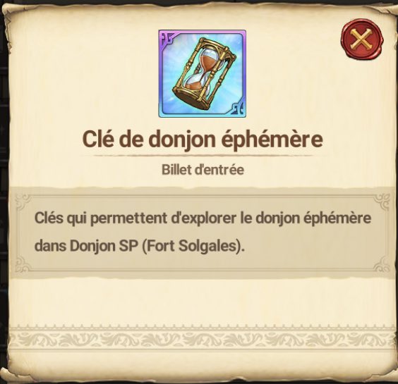 sdsgcfr's tweet photo. ⏰ Vous avez reçu une clé de donjon éphémère, vous en recevrez désormais 1/semaine. 
Ça n’ouvre le donjon qu’une heure, l’intérêt est donc d’optimiser au maximum le nombre d’enclumes obtenues.

✅ Pour ça, un guide complet est disponible sur notre Discord. https://t.co/72nt38SXjd