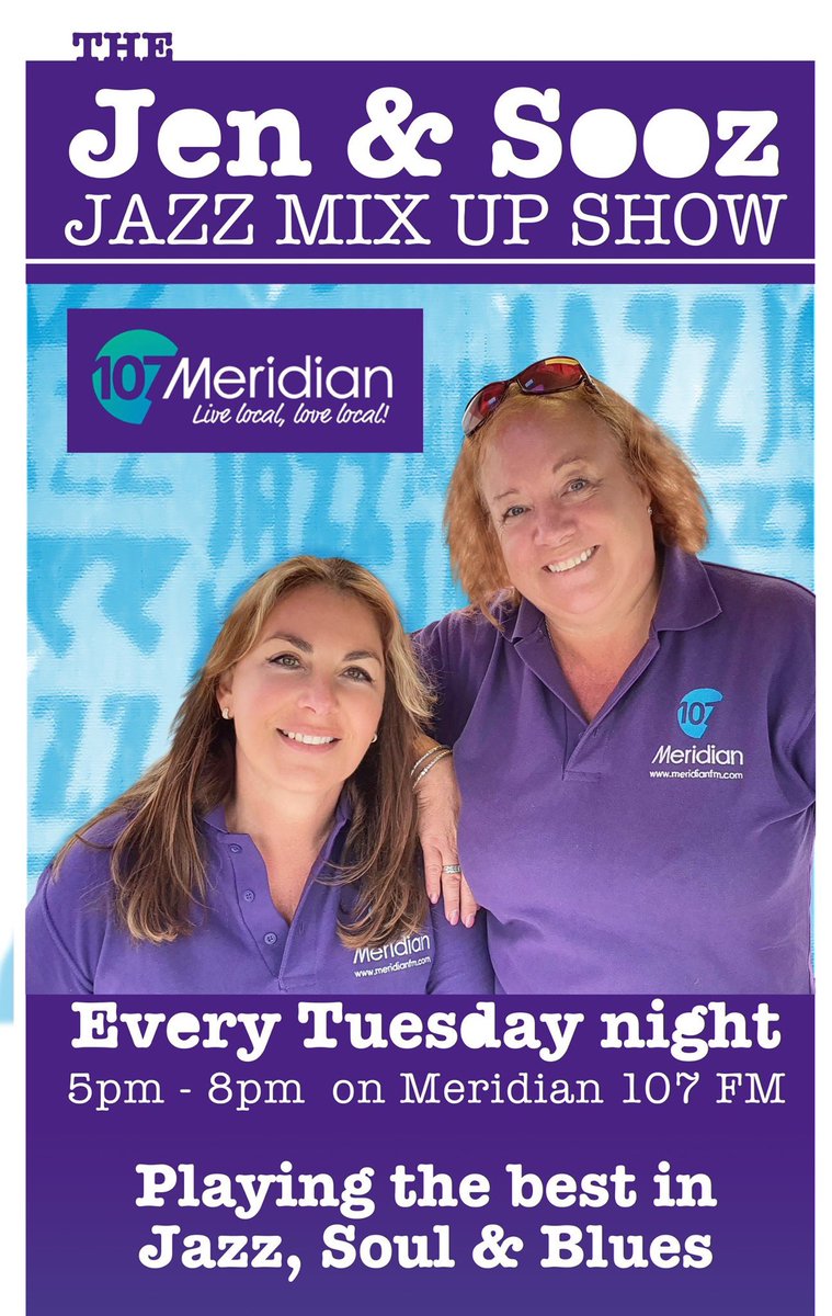 MeridianFMJazz's tweet photo. Don’t  forget to tune into @MeridianFMJazz @MeridianFM @jennygreensings we have a packed #playlist for you with new tracks from @clareteal @LinleyHa @A09Sands @Atilasings @VSwiftjazz with #jazzbirthdays tracks from #sinatra to @robertglasper we got it covered!  #askalexa @tunein https://t.co/Am3uZS0MEd