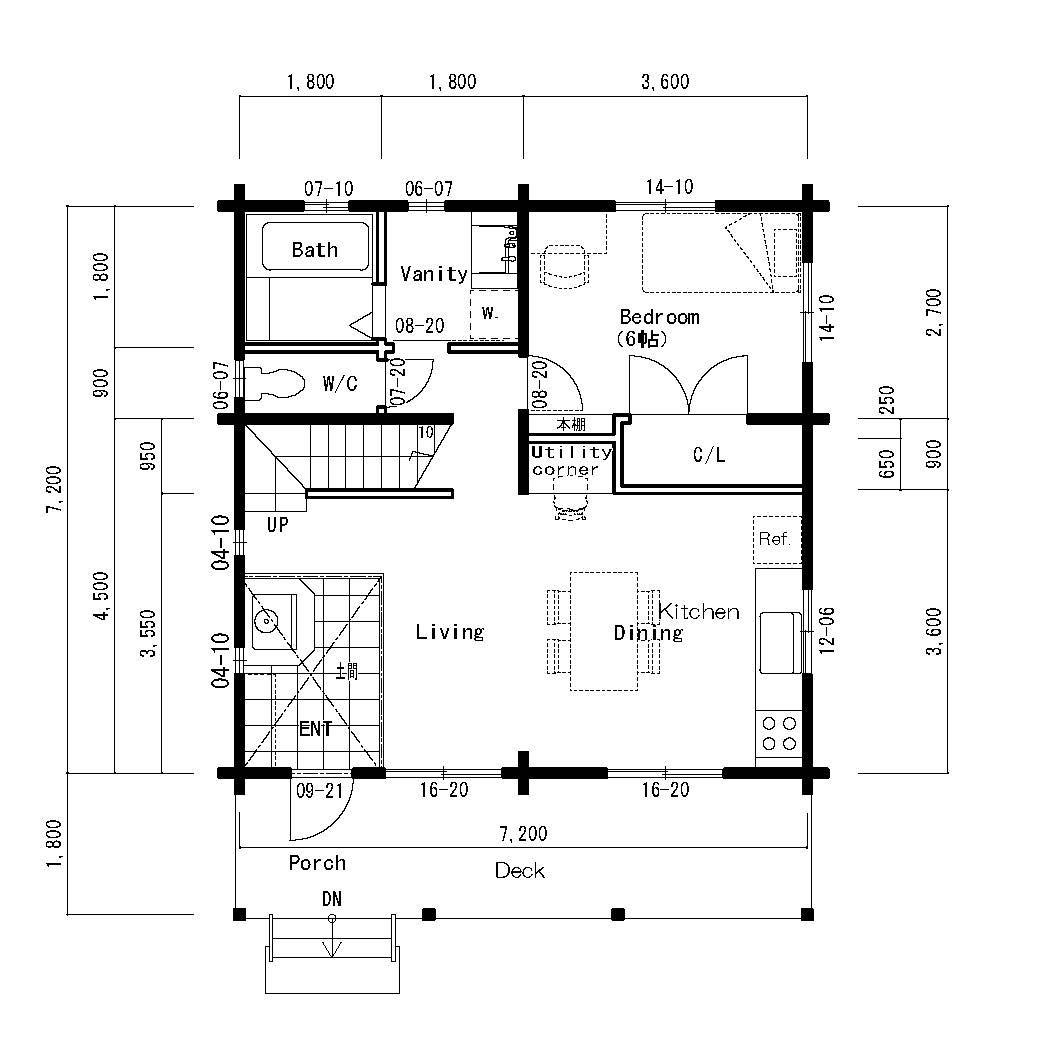 平面図（へいめんず）heimen-zuground plan