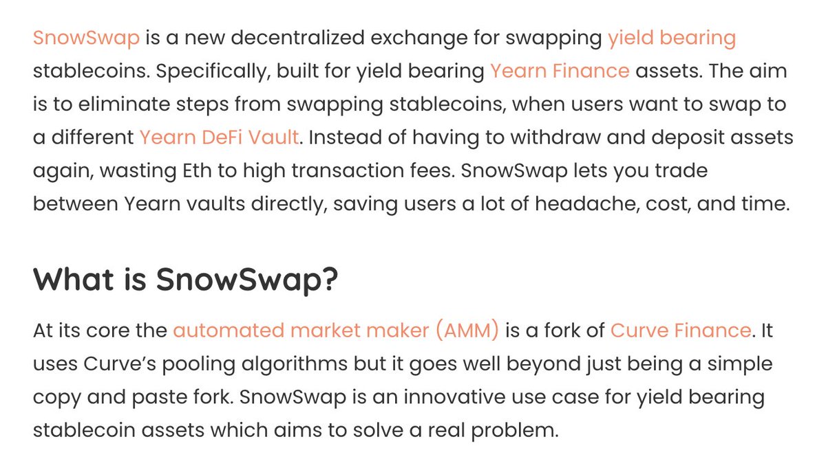 04 | Why would  @iearnfinance be interested in snow & be active in their discord? Here's why: https://medium.com/snowswap/f-k-making-it-rain-were-making-it-snow-e60b64ad1292