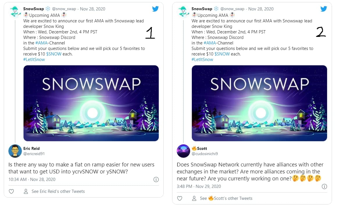 05 | Questions answered in an AMA TLDR + Recap Here:We are looking into lowering the barrier to entry via some sort of fiat on-ramp but this will most likely be done through a strategic partner as there are extensive KYC/AML and licensing requirements.Hmm  @snowball_money ?