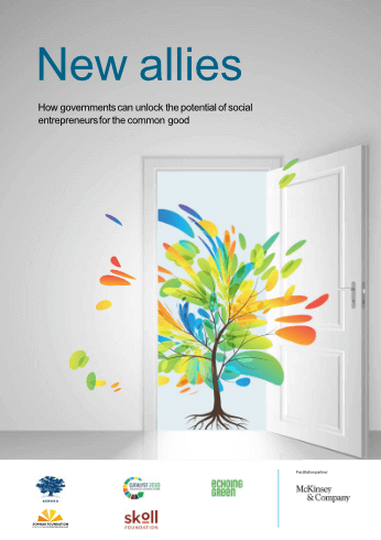 Building the case for #NewAllies - 35 case studies, 5 focus sessions and more than 50 interviews illustrate how systemic social entrepreneurs can be key allies for governments buff.ly/3bNCVNE <a href="/McKinsey/">McKinsey & Company</a> <a href="/SkollFoundation/">Skoll Foundation</a> <a href="/Ashoka/">Ashoka</a> <a href="/echoinggreen/">Echoing Green</a>