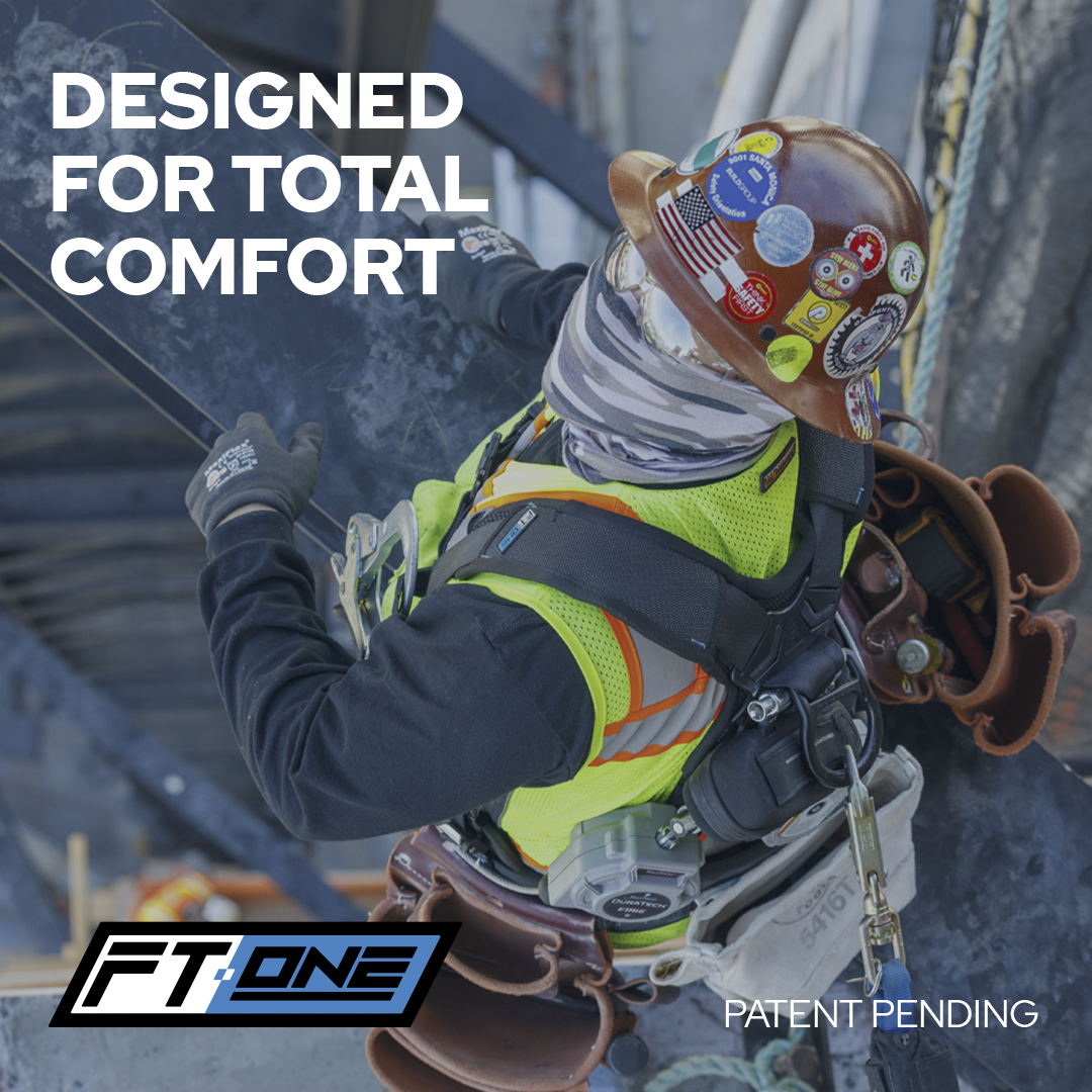 FallTechSafety's tweet photo. Designed for total comfort.
Built for the toughest jobs.
The patent pending FT-One™ harness gives you the freedom to work at your best without soreness or fatigue.

Check out why the all new FT-One™ is everything you need in a harness: https://t.co/Yy0GPWXbIV

#FallTech #FTOne https://t.co/zdtZSGXyVl