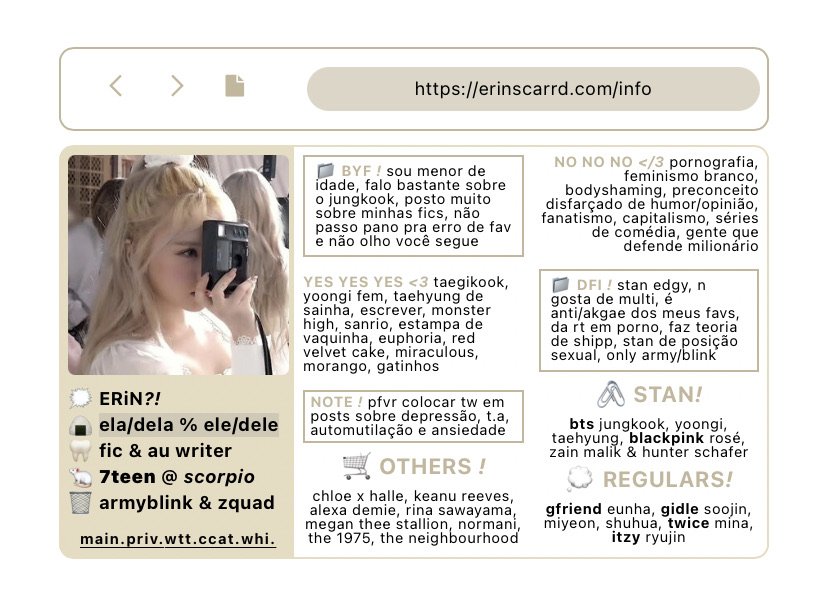 🗑 on Twitter: quot como fazer um carrd desse tipo a thread 🗑 https://t co