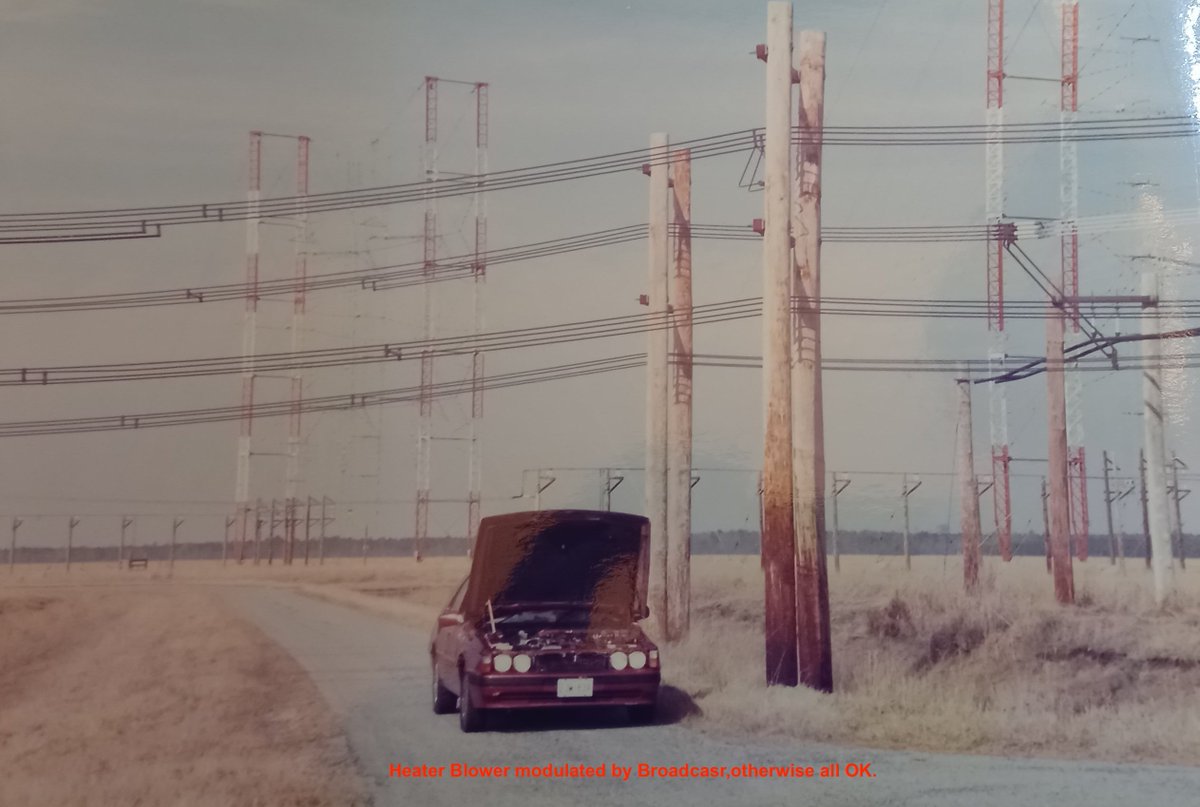 On the way I realised we would pass Greenville – the biggest Broadcast Transmitters on the planet, so I thought we should try and get in.Arriving at security we were turned away. The guard said to get in we needed clearance from the Pentagon... so I asked if he had name/number!