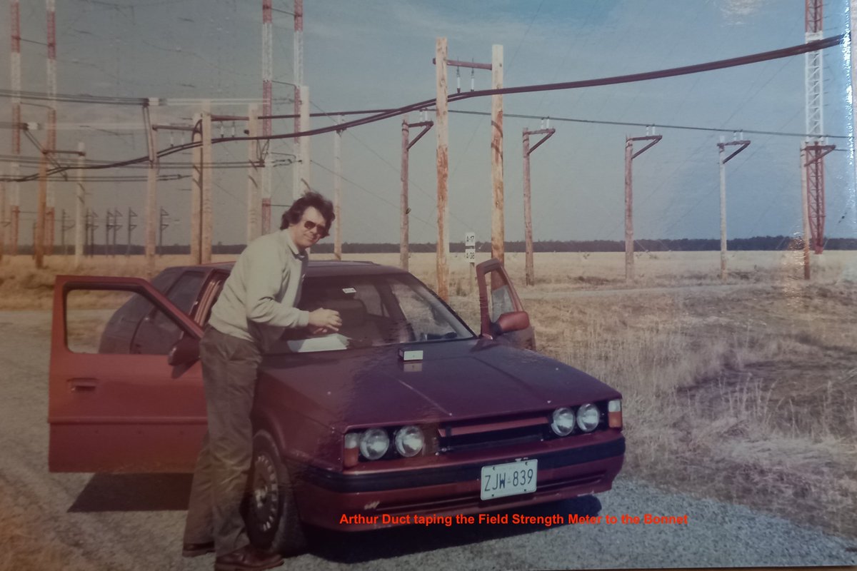 The guys in the TX were only too happy to help (naturally we took them out in the car on the miles of private road) and said they could set up frequency sweeps with 500kW, anything we wanted.