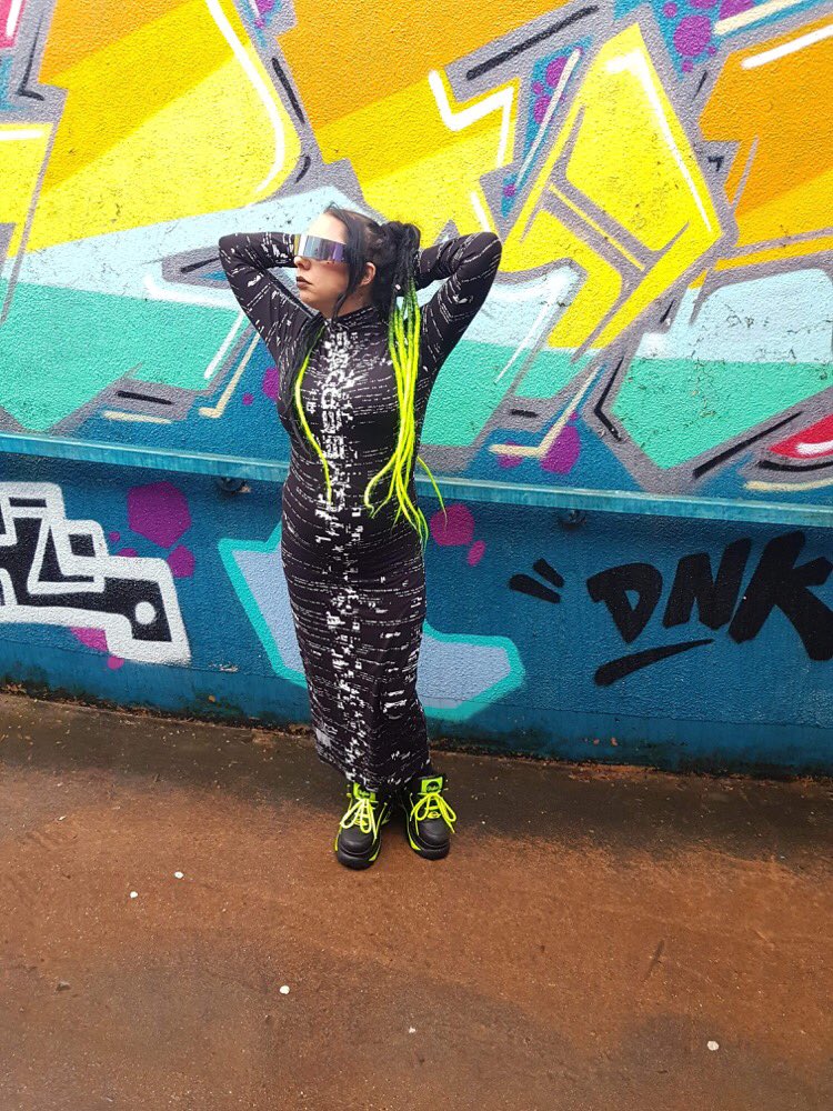 TerminatrixBorg's tweet image. Valentine’s Day is just round corner get yourself a new outfit and for items with a bit more kink check the #futurelovers section @cyberdoguk (link to shop in bio) 💚🖤👽💚🖤👽.
.
.
For 10 % discount use code : TERMININATRIX 
.
GLITCH DRESS 
app-2310.appdeep.link/products/98373…
 #cyberdog