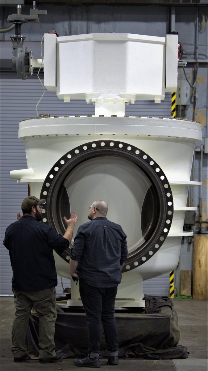 This 48'' Rotary Cone Valve with Cavitation Resistant Trim was Engineered, Manufactured, &amp; Tested in house. With our partners at Ross Precision Manufacturing we have further increased the depth and range of our capabilities.